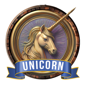 BIG Bourbon Club Unicorn Badge